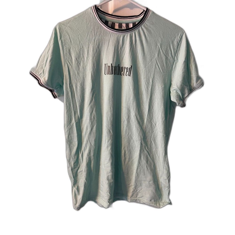 Men's Cactus Man Ricky Singh "Unbothered" Teal Short Sleeve Shirt S